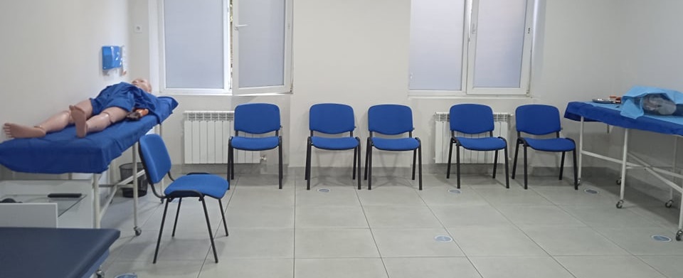 ოთახი 105 - ტრავმის მენეჯმენტის სიმულირებული სივრცე