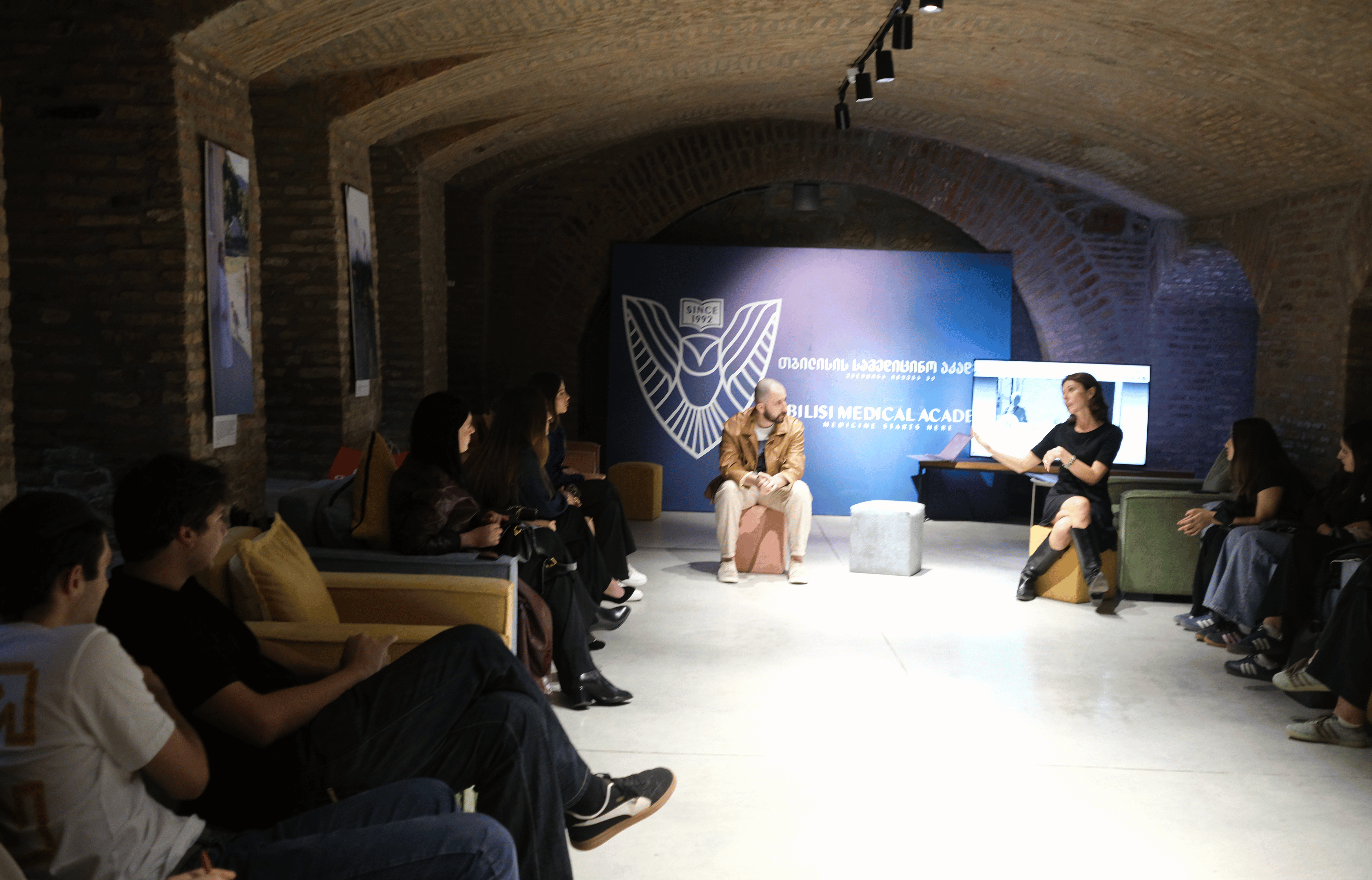 TMA Alumnus Visits the Academy